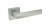 Klamka do drzwi INES Nikiel satyna.cechy:  łatwy system montażowy śruby przelotowe szyld 54 mm x 54 mm Waga 0,55kg Kod EAN 5901812898197 kolor: Nikiel satyna.  Klamka wewnętrzna INES