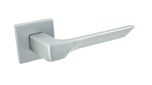 Klamka do drzwi DRACO SLIM chrom mat.cechy:  łatwy system montażowy śruby przelotowe Waga 0,43kg Kod EAN 5901812899088 kolor: Chrom mat