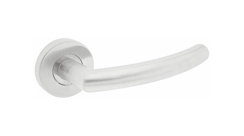 KLAMKA ALUBRASS-Klamka PAROS-INOX- Stal nierdzewna. cechy:  łatwy system montażowy śruby przelotowe szyld fi 54 mm Waga 0,41kg Kod EAN 5901812896483 kolor: Stal nierdzewna. Klamka wewnętrzna PAROS