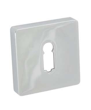 blitz szyld do drzwi wewnętrznych szyld R CHROM szyld do drzwi blitz -Szyld kwadratowy na klucz