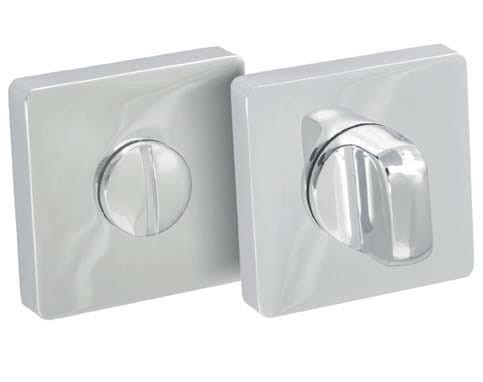 blitz szyld do drzwi wewnętrznych szyld R CHROM  szyld do drzwi -Szyld kwadratowy WC