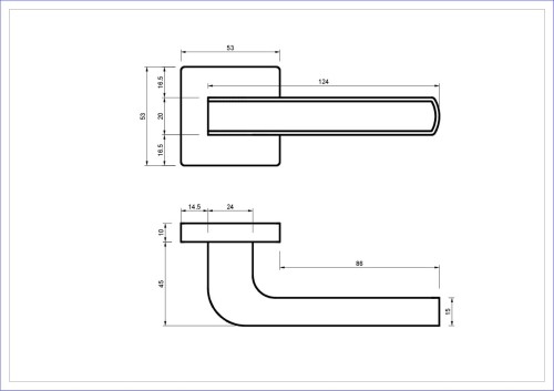 klamka-lobos-rozeta-kwadratowa-czarny-mosiadz-pvd.-cechy:  łatwy system montażowy śruby przelotowe szyld 53 mm x 53 mm Waga 0,82kg Kod EAN 5901812898609 kolor: Czarny/Mosiądz PVD-Klamka wewnętrzna LOBOS