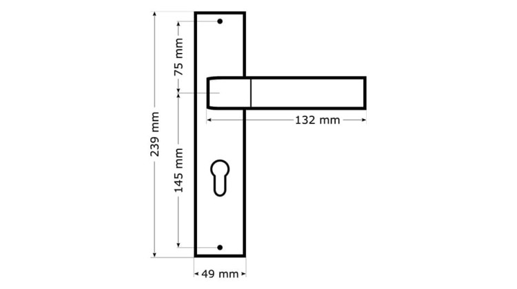 klamka-hector-72-wklad-patyna-lewa-Cechy:  jednolita konstrukcja łatwy system montażowy śruby przelotowe Klamka HECTOR pasuje do drzwi o grubości od 35 mm do 60 mm.  Rozmiar: 72  Typ: Na wkładkę   Kolor: Patyna