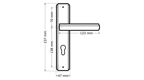 klamka-lotus-90-wklad-nikiel-chrom-lewa/prawa-Cechy:  jednolita konstrukcja łatwy system montażowy śruby przelotowe Waga 0,8kg Kod EAN 5901812891112 Kod EAN 5901812891105
