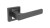 Klamka do drzwi IBERIA  Grafit chrom.cechy:  łatwy system montażowy śruby przelotowe szyld 54 mm x 54 mm Waga 0,52kg Kod EAN 5901812894366 kolor: Grafit chrom.Klamka wewnętrzna IBERIA