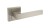 Klamka do drzwi KABO Nikiel satyna. cechy:  łatwy system montażowy śruby przelotowe szyld 53 mm x 53 mm Waga 0,49kg Kod EAN 5901812894441 kolor: Nikiel satyna.  Klamka wewnętrzna KABO