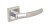 Klamka do drzwi RODOS Nikiel chrom.cechy:  łatwy system montażowy śruby przelotowe Waga  0,42kg Kod EAN 5901812893833 kolor: Nikiel chrom, 52 mm x 52 mm