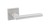 Klamka do drzwi MILOS Stal nierdzewna- kolor INOX.cechy:  łatwy system montażowy śruby przelotowe szyld 54 mm x 54 mm Waga 0,46kg Kod EAN 5901812894670 kolor: INOX. Klamka wewnętrzna MILOS