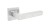 Klamka do drzwi RAMZES Stal nierdzewna -kolor  INOX.cechy:  łatwy system montażowy śruby przelotowe szyld 54 mm x 54 mm Waga 0,46kg Kod EAN 5901812893437 kolor: INOX-Klamka wewnętrzna RAMZES