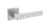 Klamka do drzwi CARAT Biały chrom.cechy:  łatwy system montażowy śruby przelotowe szyld 52 mm x 52 mm  Waga 0,86kg Kod EAN 5901812895004 kolor: Biały chrom