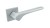 Klamka do drzwi HANZA SLIM chrom mat  cechy:  łatwy system montażowy śruby przelotowe Waga 0,47kg Kod EAN 5901812899026 kolor: Chrom mat 51 mm x 51 mm- Klamka wewnętrzna HANZA SLIM