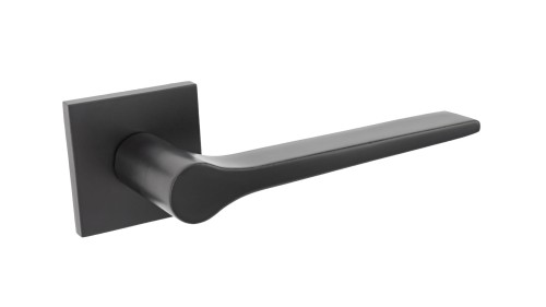 Czarna klamka wewnętrzna VITTORIA SLIM.cechy:  łatwy system montażowy śruby przelotowe Waga 0,4kg Kod EAN 5901812899033 kolor: Czarny, 52 mm x 52 mm