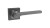 Klamka ZOYA Grafit chrom. cechy:  łatwy system montażowy śruby przelotowe szyld 54 mm x 54 mm Waga 0,5kg Kod EAN 5901812897176 kolor: Grafit chrom. Klamka wewnętrzna ZOYA