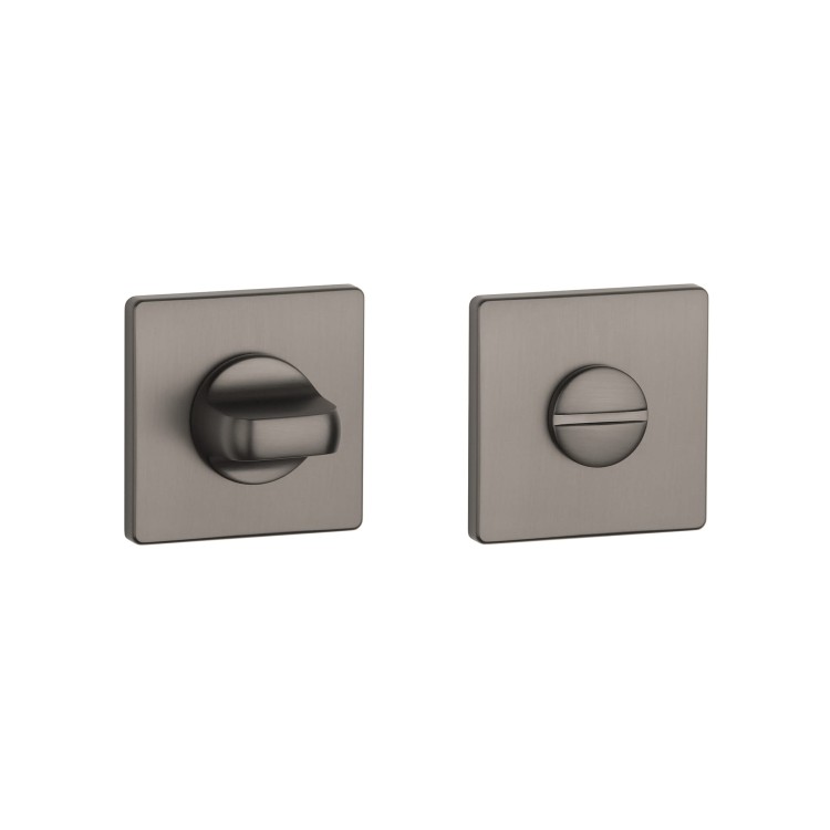 Rozeta APRILE Q SUPER SLIM 5MM GYM - grafit WC 4X4