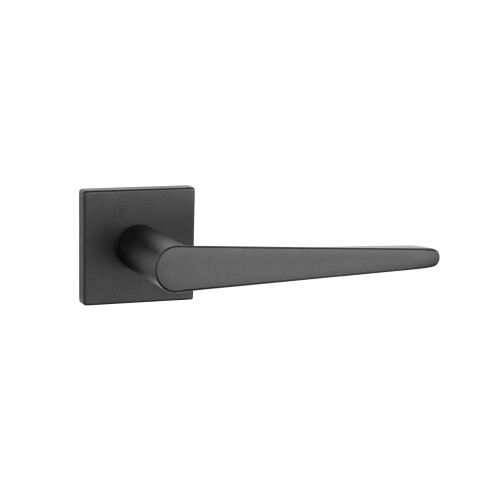 APRILE Klamka ARNICA ROZETA Q SLIM 7 mm BLACK – czarny matowy Klamkizamki.pl