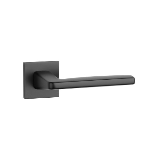 APRILE Klamka ERBA ROZETA Q SLIM 7 mm BLACK – czarny matowy