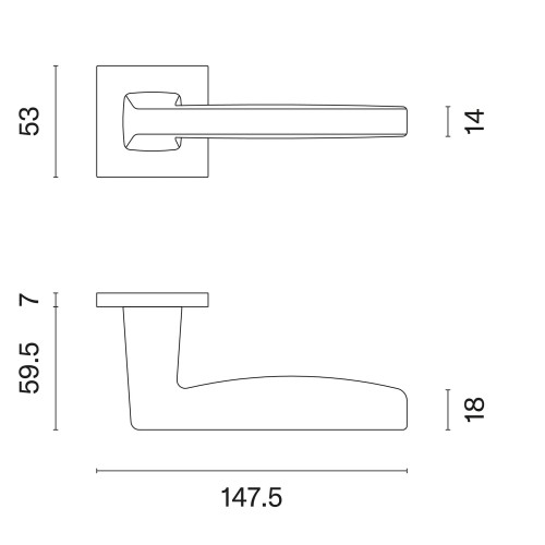 Grubość Rozety  7 mm  Kolor  Tytan  Rozmiar  53 mm x 53 mm  Szyld  Kwadratowy  Marka  APRILE  Producent  ENGER