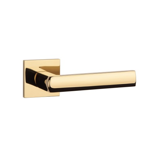 Klamka APRILE HOSTA Q SLIM 7 mm Gold PVD – złoty polerowany PVD | Luksusowa klamka premium do nowoczesnych wnętrz