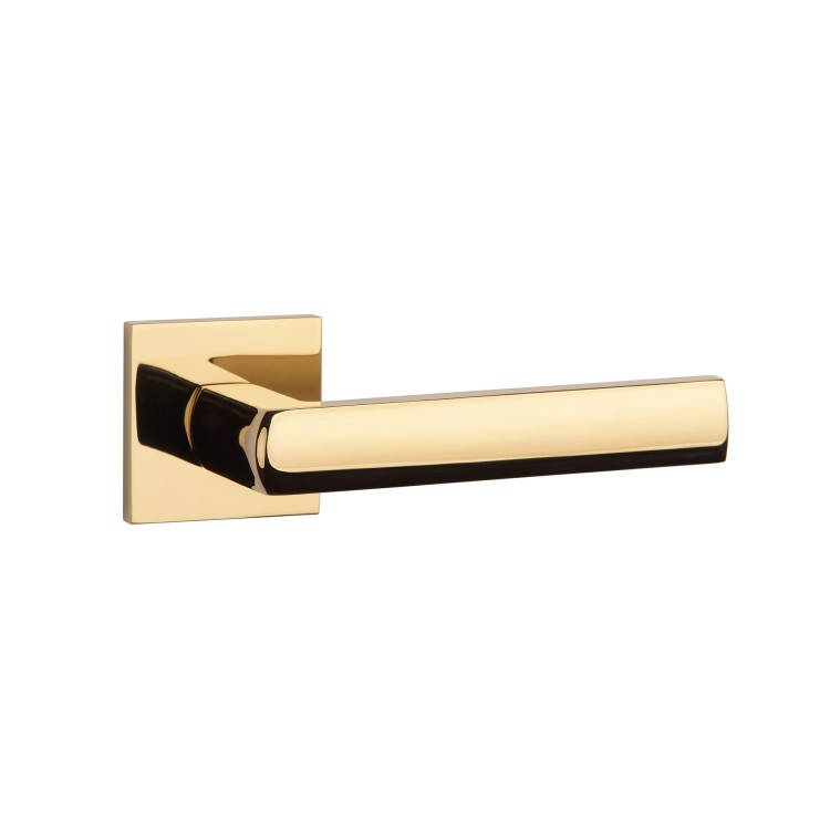 Klamka APRILE HOSTA Q SLIM 7 mm Gold PVD – złoty polerowany PVD | Luksusowa klamka premium do nowoczesnych wnętrz