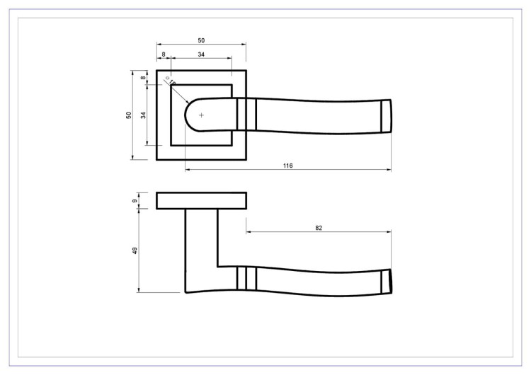 Klamka do drzwi TORINO Patyna. cechy:  łatwy system montażowy śruby przelotowe szyld 50x50 Waga 0,44kg Kod EAN 5901812891372 kolor: Patyna-  Klamka wewnętrzna TORINO