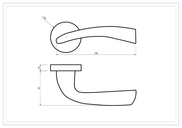 Klamka do drzwi IGA Patyna.cechy:  łatwy system montażowy śruby przelotowe szyld fi 50 mm Waga 0,41kg Kod EAN 5901812890351 kolor: Patyna. Klamka wewnętrzna IGA