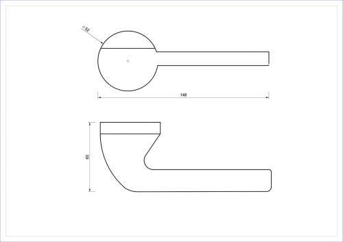klamka-coral-rozeta-okragla-patyna-mat-blitz.-Klamka wewnętrzna CORAL- cechy:  łatwy system montażowy śruby przelotowe Waga 0,87kg Kod EAN 5901812896131 kolor: Patyna mat