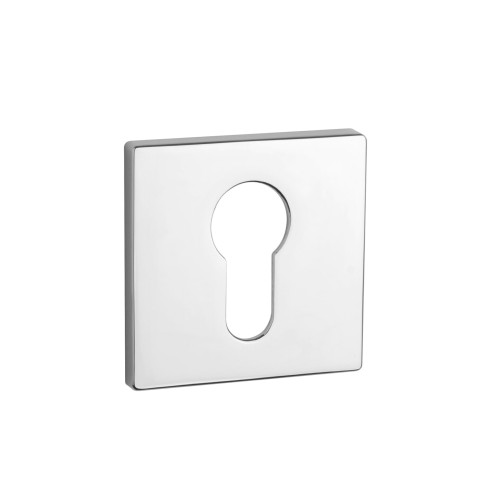 Rozeta APRILE Q SUPER SLIM 5MM LC - chrom polerowany PZ-na wkład