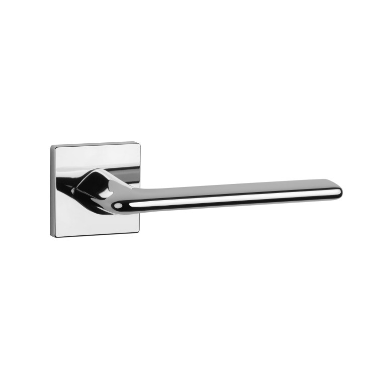 Klamka wewnętrzna chrom polerowany- APRILE LILA ROZETA Q SLIM 7MM   .Grubość Rozety  7 mm  Kolor  Chrom Polerowany  Rozmiar  52 mm x 52 mm  Szyld  Kwadratowy  Marka  APRILE  Producent  ENGER  Klamka wewnętrzna