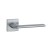 Klamka APRILE LILA Rozeta Q SLIM 7 mm SC chrom satynowy – designerska klamka premium do nowoczesnych drzwi