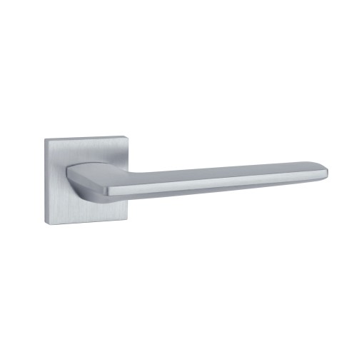 Klamka APRILE LUNARIA Q SLIM 7 mm SC Chrom Satynowy – nowoczesna klamka premium do eleganckich wnętrz