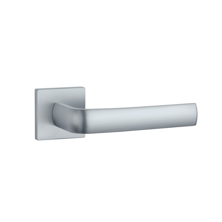 Klamka APRILE MELA Q SLIM 7 mm SC Chrom Satynowy – designerska klamka premium do nowoczesnych wnętrz
