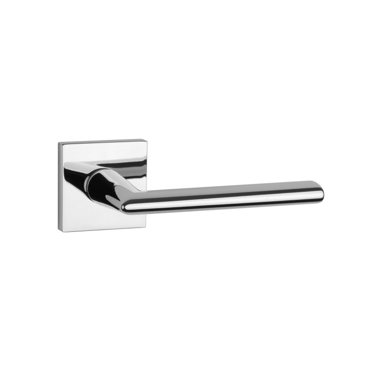 Klamka wewnętrzna chrom polerowany- APRILE PRIMULA | Po prostu. Waga netto 0,766kg  Kod EAN 5902249331790  Grubość rozety 7 mm  Kolekcja Comfort  Kolor Chrom polerowany  Kształt rozety Kwadratowa Q SLIM 7 mm  Producent ENGER  Marka APRILE  Materiał Cynk