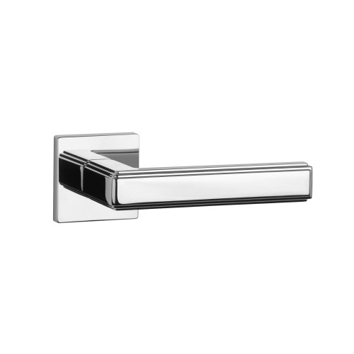 Klamka APRILE RAFLESIA Q SLIM 7 mm LC – chrom polerowany | Ekskluzywna klamka premium do nowoczesnych drzwi