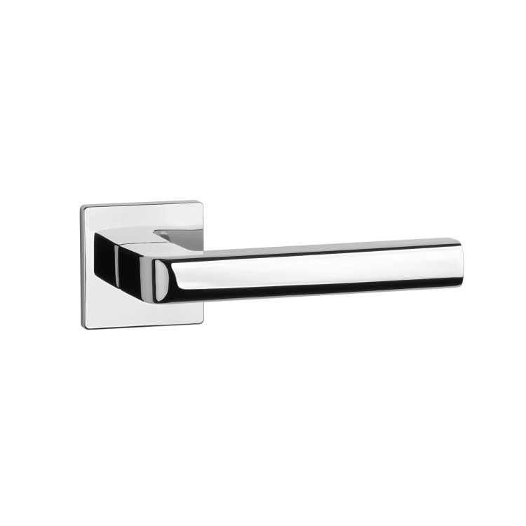 Klamka wewnętrzna chrom polerowany- APRILE SALICE  .Waga netto 1,17kg  Kod EAN 5902249340235  Grubość rozety 5 mm  Kolekcja Prestige  Kolor Chrom polerowany  Kształt rozety Kwadratowa Q SUPER SLIM 5 mm, 52 mm x 52 mm  Producent ENGER  Materiał Cynk