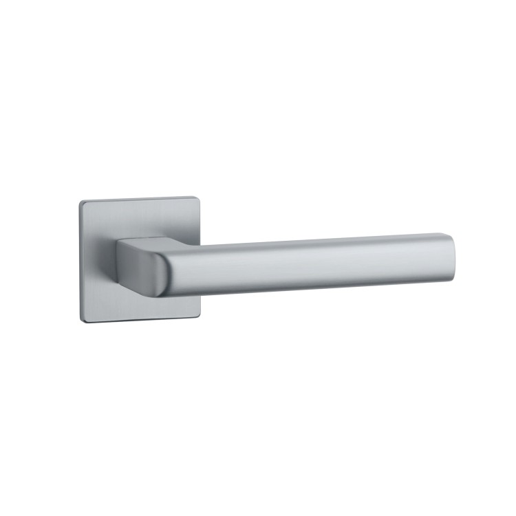 Klamka APRILE SALICE Q SUPER SLIM 5 mm SC – chrom satynowy | Nowoczesna klamka premium do drzwi wewnętrznych