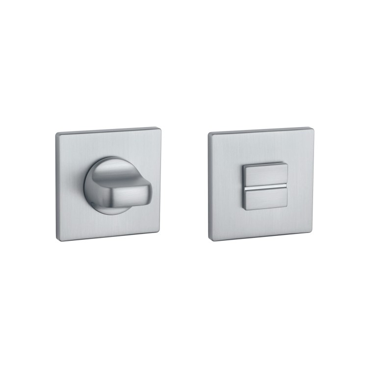 Rozeta APRILE Q SUPER SLIM 5MM SC - chrom satynowy WC 4X4