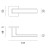 Klamka wewnętrzna APRILE TILIA.Waga netto 0,8kg Kod EAN 5902249340792 Grubość rozety 5 mm Kolekcja Prestige Kolor Antracyt polerowany PVD Kształt rozety Kwadratowa Q SUPER SLIM 5 mm Producent ENGER Marka APRILE, 52 mm x 52 mm