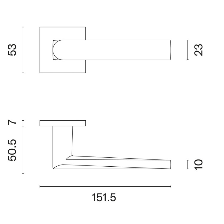 Klamka STILE ADANA ROZETA Q SLIM 7MM CP - chrom polerowany .Waga netto 0,587kg  Kod EAN 5902249331578  Grubość rozety 7 mm  Kolekcja Simple  Kolor Chrom polerowany  Kształt rozety Kwadratowa Q SLIM 7 mm  Producent ENGER  Marka STILE  Materiał Aluminium