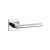 Klamka STILE ARTA Rozeta Q Slim 7 mm CP – chrom polerowany | nowoczesna klamka do drzwi wewnętrznych premium