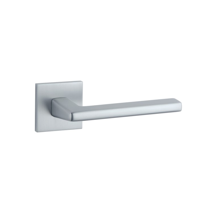Klamka STILE ARTA Rozeta Q Slim 7 mm PSC – chrom satynowy | nowoczesna klamka premium do drzwi wewnętrznych