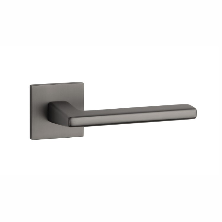 Klamka STILE ARTA Rozeta Q Slim 7 mm MSB – tytan | nowoczesna klamka premium do drzwi wewnętrznych