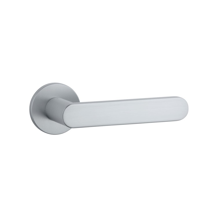 Klamka APRILE ALORA R SLIM 7 mm SC – chrom satynowy | Nowoczesna klamka premium do drzwi wewnętrznych