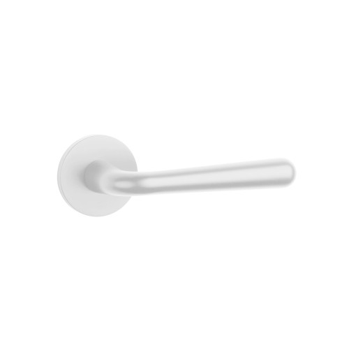 Klamka APRILE IRGA ROZETA R SLIM 7MM WHITE - biały matowy.Waga netto 0,53kg  Kod EAN 5902249341256  Grubość rozety 7 mm  Kolekcja Comfort  Kolor Biały matowy  Kształt rozety Okrągła R SLIM 7 mm, fi 53 mm  Producent ENGER  Marka APRILE  Materiał Cynk