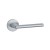 Klamka APRILE KALMIA ROZETA R SLIM 7MM MSC - chrom satynowy .Waga netto 0,898kg Grubość rozety 7 mm  Kolekcja Comfort  Kolor Chrom satynowy  Kształt rozety Okrągła R SLIM 7 mm ,fi 54 mm Producent ENGER  Marka APRILE  Materiał Cynk