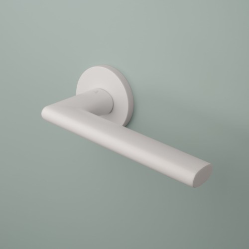 Klamka APRILE KALMIA ROZETA R SLIM 7MM WHITE - biały matowy .Waga netto 0,898kg  Kod EAN 5902249341157  Grubość rozety 7 mm  Kolekcja Comfort  Kolor Biały matowy  Kształt rozety Okrągła R SLIM 7 mm, fi 54 mm  Producent ENGER  Marka APRILE  Materiał Cynk