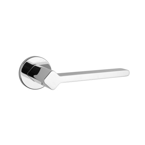 Klamka APRILE NINFEA R SLIM 7 mm LC – chrom polerowany, designerska klamka premium do drzwi