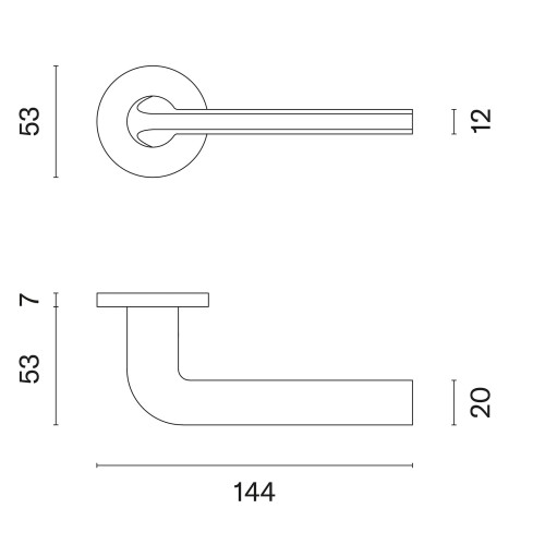 Klamka APRILE OLEANDRO ROZETA R SLIM 7MM CP - chrom polerowany .Waga netto 0,769kg   Grubość rozety 7 mm  Kolekcja Comfort  Kolor Chrom polerowany  Kształt rozety Okrągła R SLIM 7 mm, fi 53 mm  Producent ENGER  Marka APRILE  Materiał Cynk