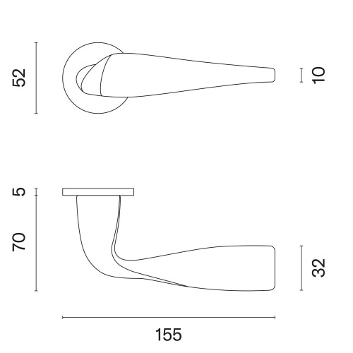Klamka APRILE PETUNIA ROZETA R SUPER SLIM 5MM LG - złoty polerowany.Waga netto 0,8kg  Grubość rozety 5 mm  Kolekcja Prestige  Kolor Złoty polerowany  Kształt rozety Okrągła R SUPER SLIM 5 mm fi 52 mm  Producent ENGER  Marka APRILE  Materiał Cynk