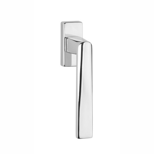 Klamka okienna STILE ADANA Q CP - chrom polerowany  .Waga netto 0,498kg  Kod EAN 5902249348958  Grubość rozety 12 mm  Kolekcja Simple  Kolor Chrom polerowany  Kształt rozety Prostokątna okienna  Producent ENGER  Marka STILE  Materiał Aluminium