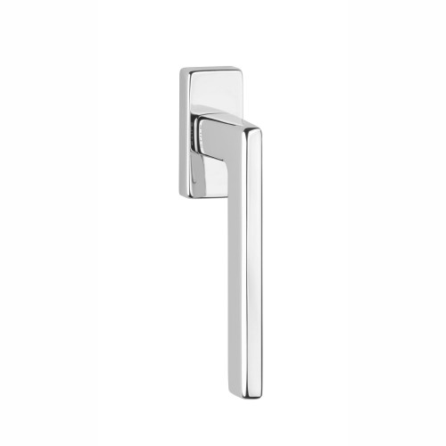 Klamka okienna STILE ARTA Q CP - chrom polerowany .Waga netto 0,498kg  Kod EAN 5902249349009  Grubość rozety 12 mm  Kolekcja Simple  Kolor Chrom polerowany  Kształt rozety Prostokątna okienna  Producent ENGER  Marka STILE  Materiał Aluminium
